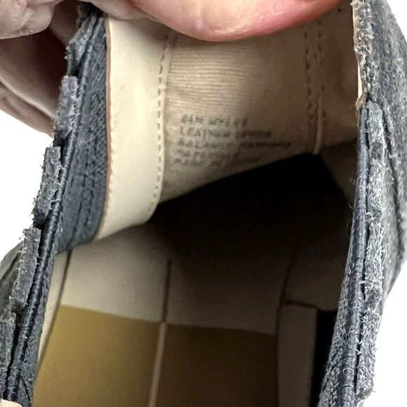 Wilson Sneaker Bootie Dolce Vita Hidden Wedge Slip-On Charcoal Suede Size 8.5M - Picture 10 of 10